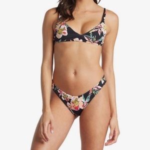 Roxy Garden Surf bikini EUC